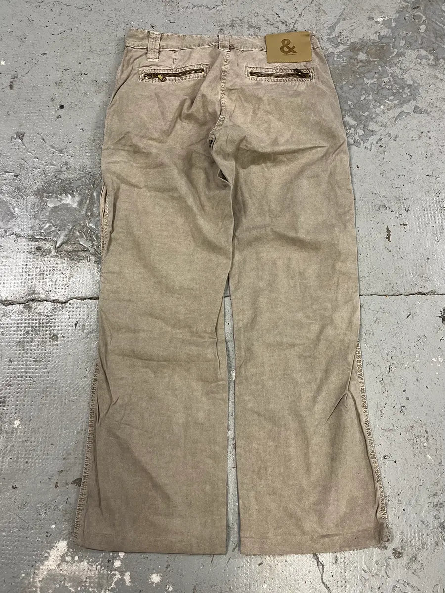 2000s Dolce & Gabbana Grey Army Cargo Pants (S) WOsvsex 6