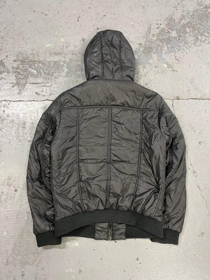 2000s Dolce & Gabbana Grey Astro Puffer Jacket bURQWqA 6