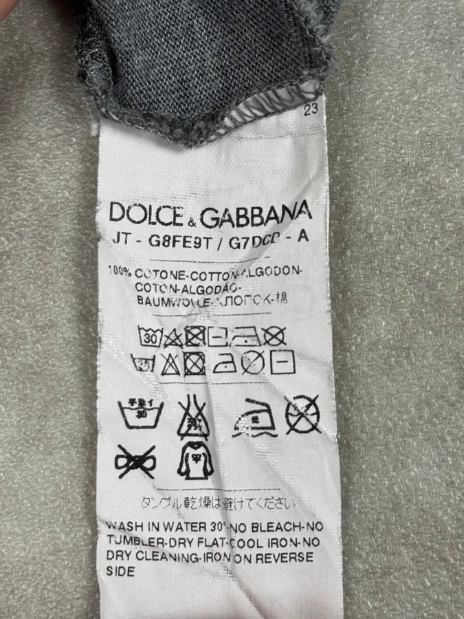 SS2015 Dolce & Gabbana Grey & Black Bull Corrida T-Shirt WNQIaJY 10