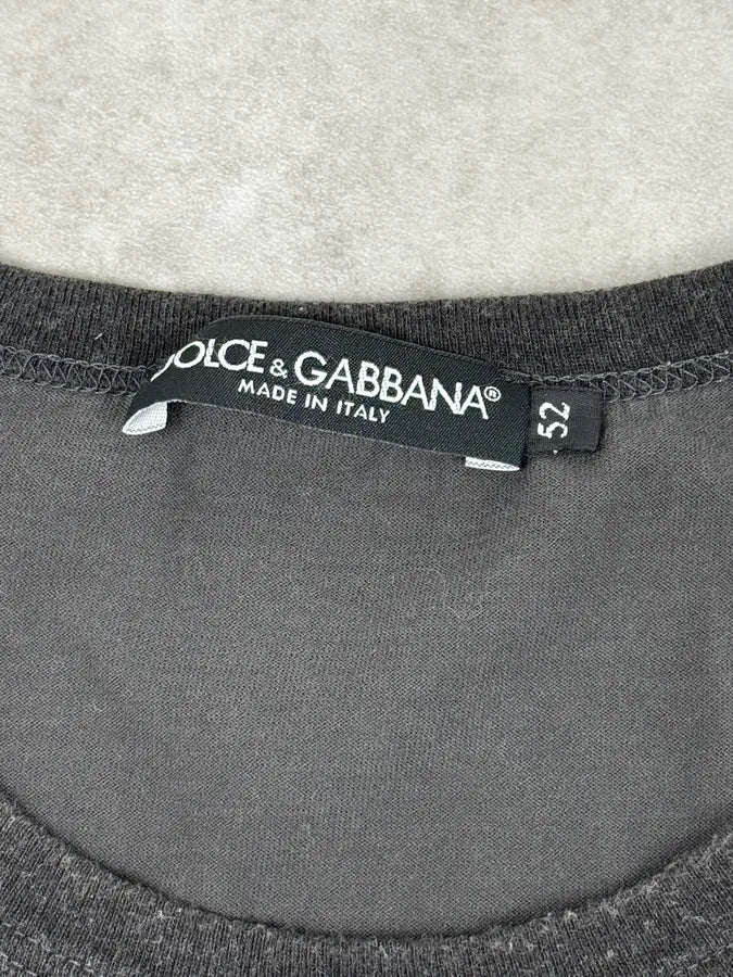2010s Dolce & Gabbana Grey Baroque Guns T-Shirt pbJHUDu 6