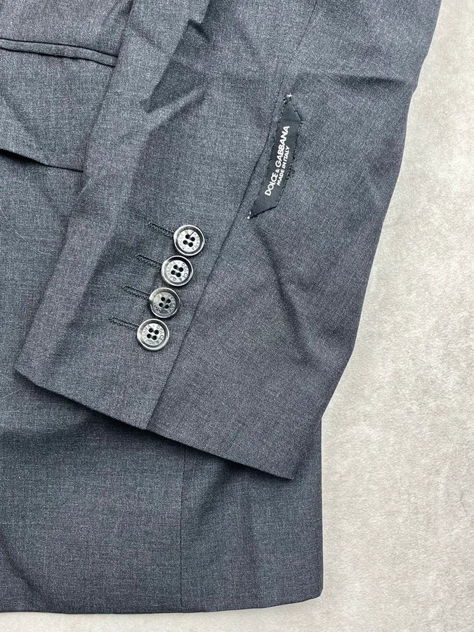 AW1999 Dolce & Gabbana Grey Premium Blazer Jacket EupoEXv 10