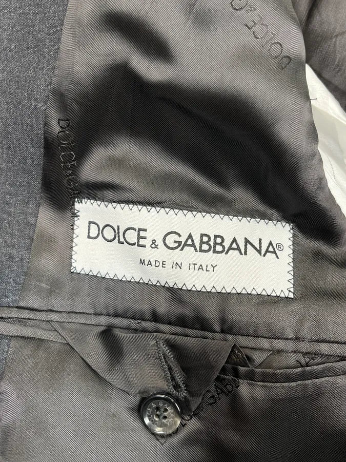 AW1999 Dolce & Gabbana Grey Premium Blazer Jacket EupoEXv 12