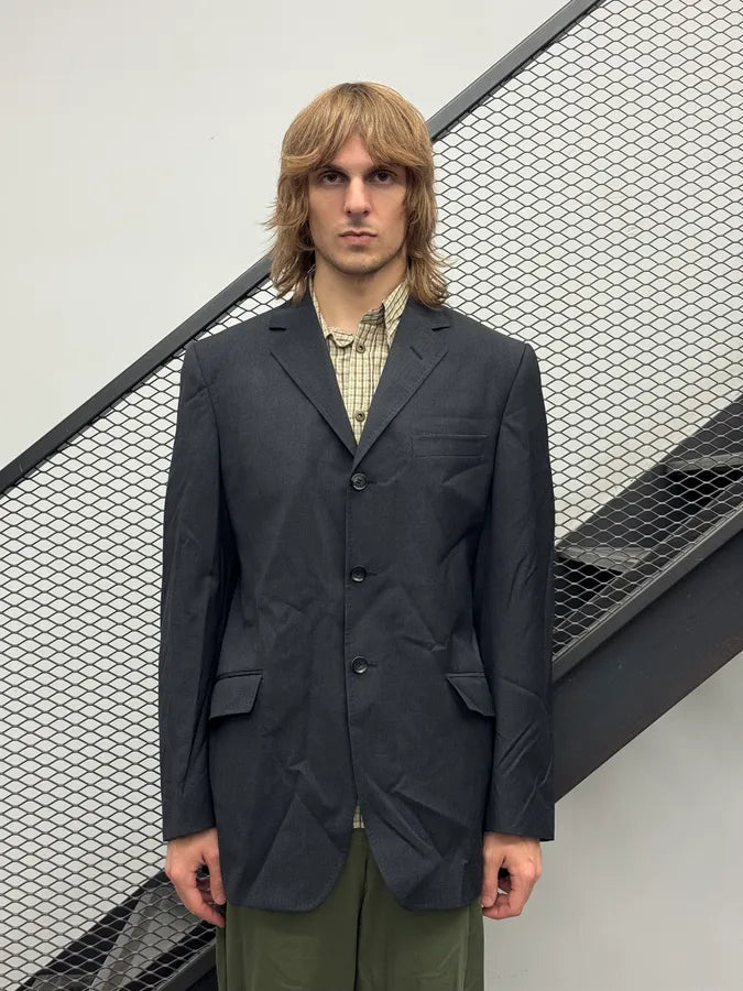 AW1999 Dolce & Gabbana Grey Premium Blazer Jacket EupoEXv 0