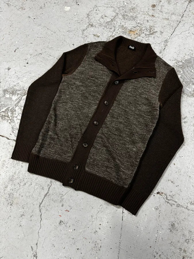 2000s Dolce & Gabbana Grey Cardigan Sweater kJuQfqt 2