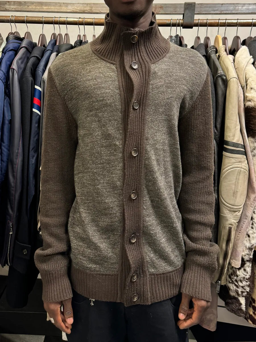 2000s Dolce & Gabbana Grey Cardigan Sweater kJuQfqt 1