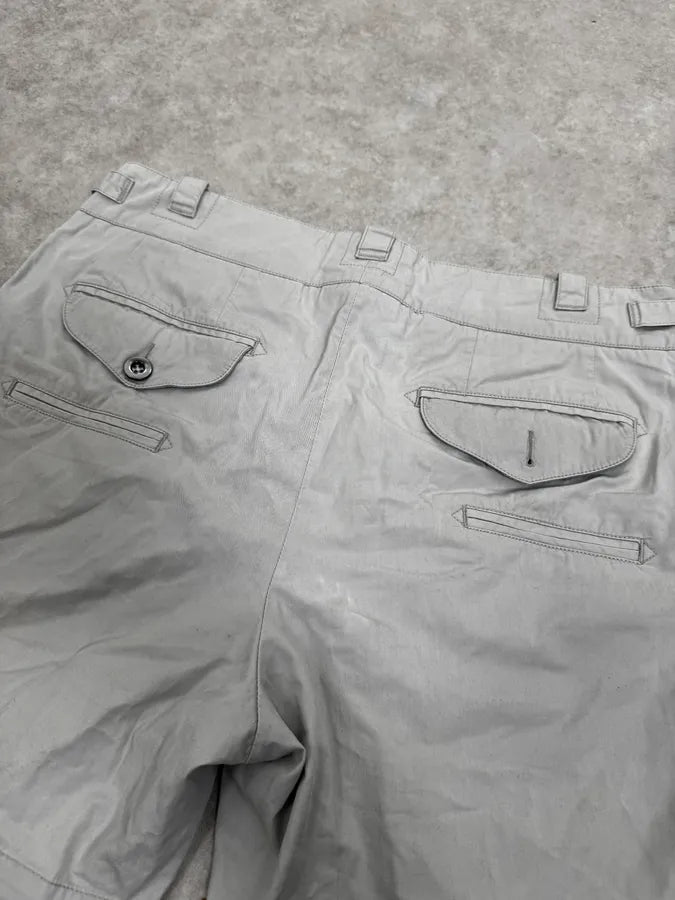 SS2005 Dolce & Gabbana Grey Cargo Shorts MDJhLZo 6