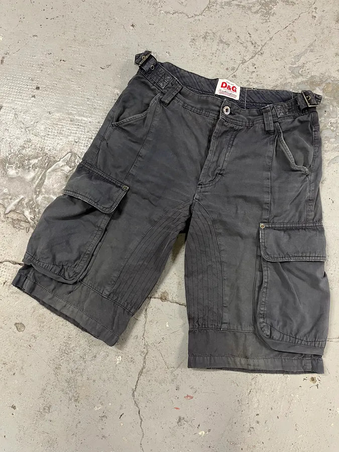 2000s Dolce & Gabbana Grey Cargo Shorts utmMGVo 2