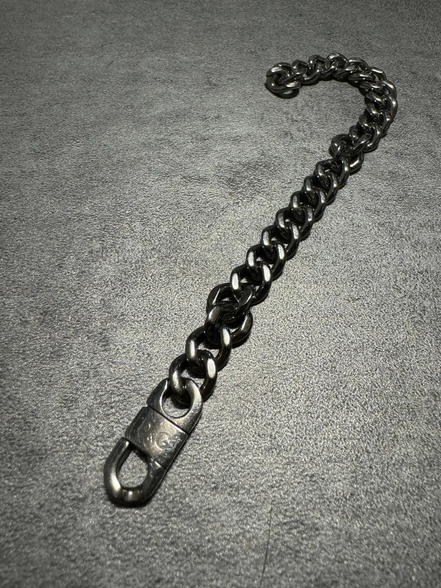 2000s Dolce & Gabbana Grey Chain Bracelet RPhqRBU 4