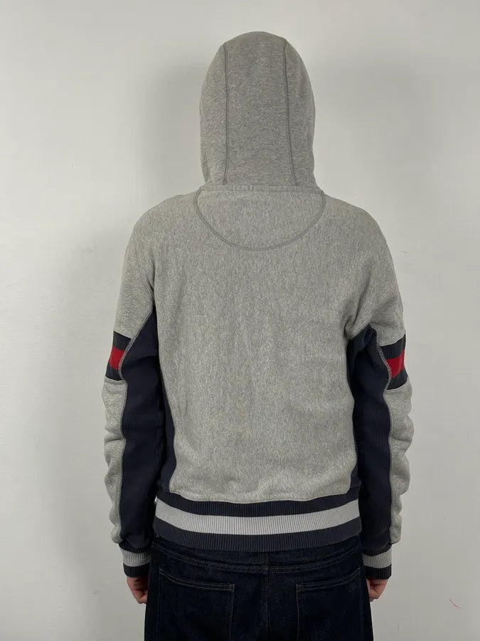 AW2007 Dolce & Gabbana Grey Royal College Zip-up Hoodie bzzRgAl 2
