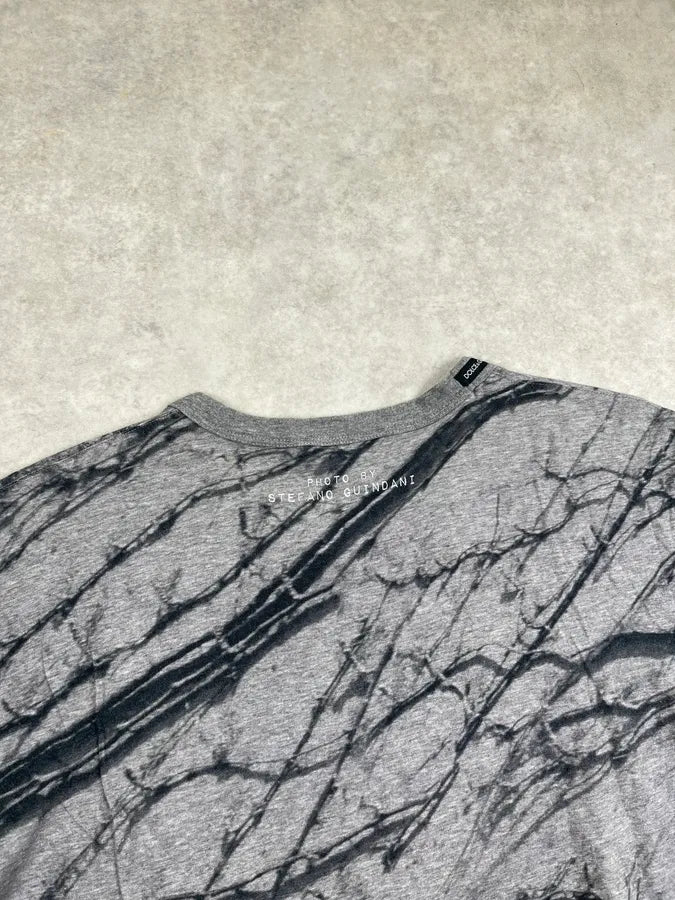 2000s Dolce & Gabbana Grey Tony Ward Print T-Shirt eItINuI 5