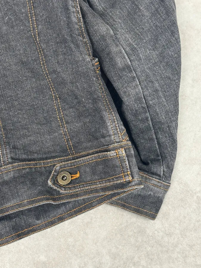 SS2005 Dolce & Gabbana Cargo Pocket Grey Denim Jacket hxVriuv 8