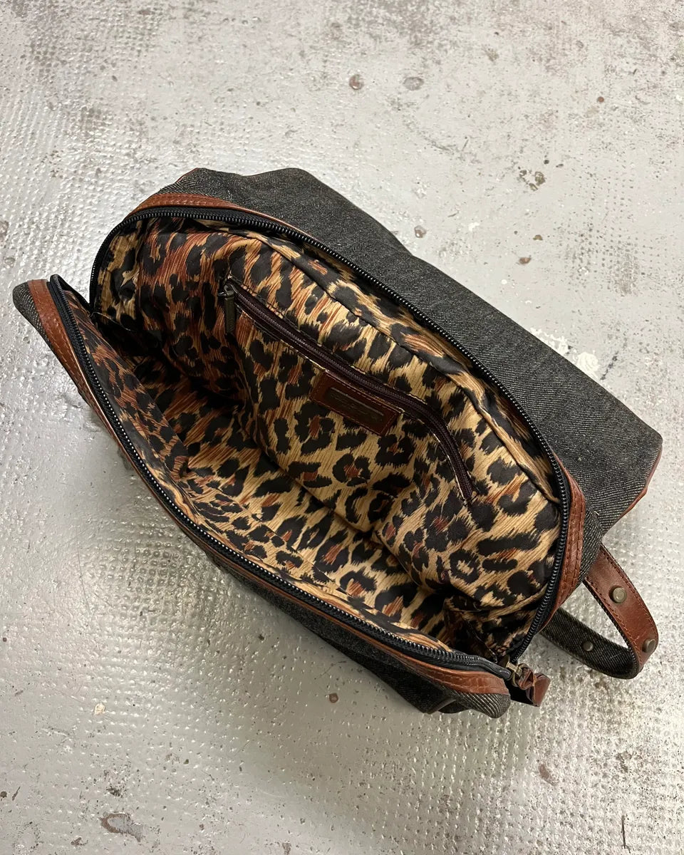 2000s Dolce & Gabbana Grey Denim Handle Bag LzaiOTP 8