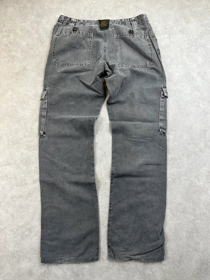 2000s Dolce & Gabbana Grey Multi Pocket Pants HIxBkcW 4