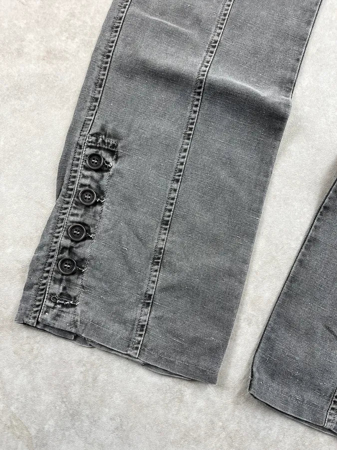 2000s Dolce & Gabbana Grey Multi Pocket Pants HIxBkcW 8