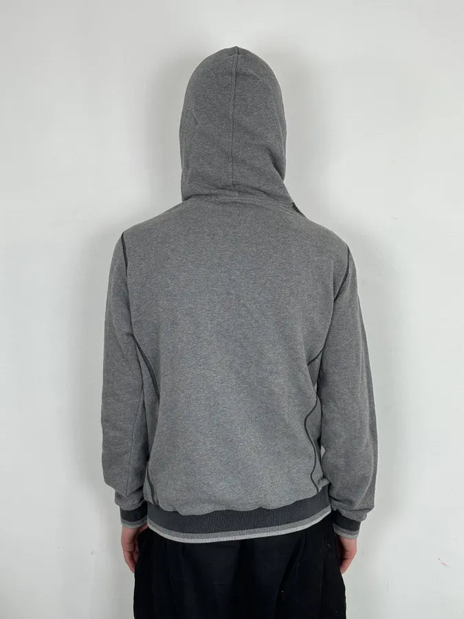 2000s Dolce & Gabbana Grey Embroidered Nothing to Lose Hoodie exJRiTo 2