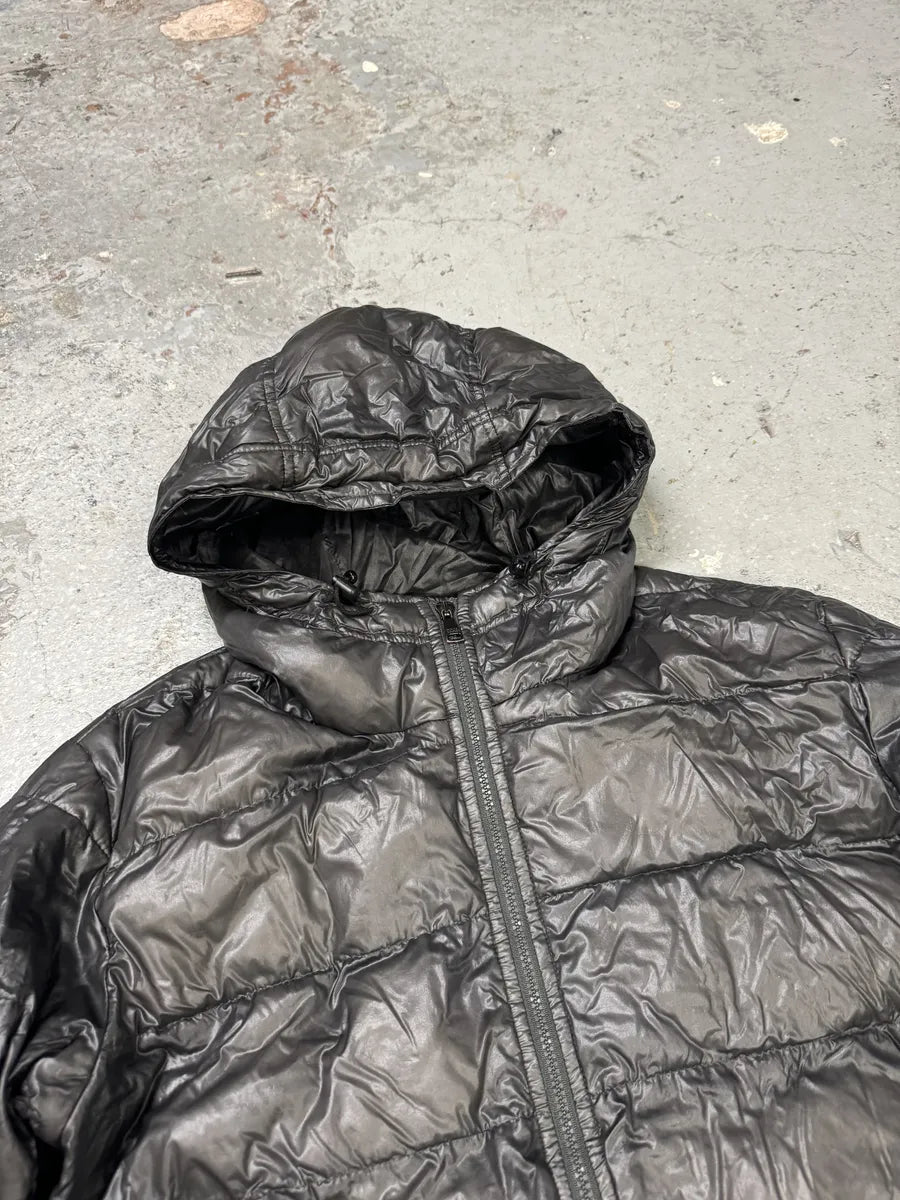 2000s Dolce & Gabbana Grey Eroded Puffer Jacket (L) rmnTCOK 14