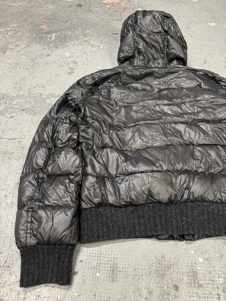 2000s Dolce & Gabbana Grey Eroded Puffer Jacket (L) rmnTCOK 9