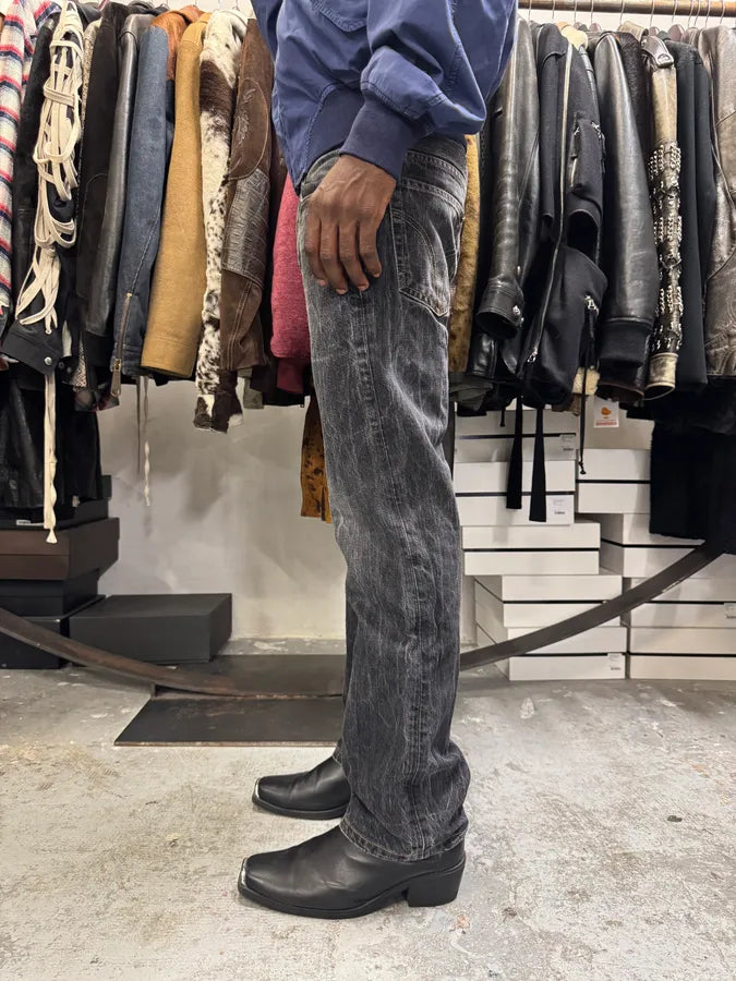 2000s Dolce & Gabbana Grey Faded Denim Jeans ssYOCaX 2