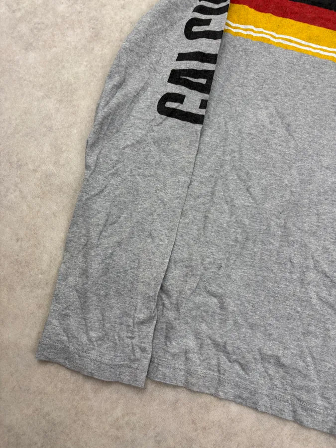AW2004 Dolce & Gabbana Grey Germany Football Longsleeve  dxqVsFw 6