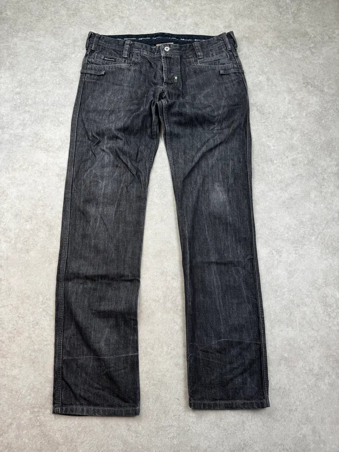 2000s Dolce & Gabbana Dark Grey Relaxed Denim Jeans BnMkfqt 2