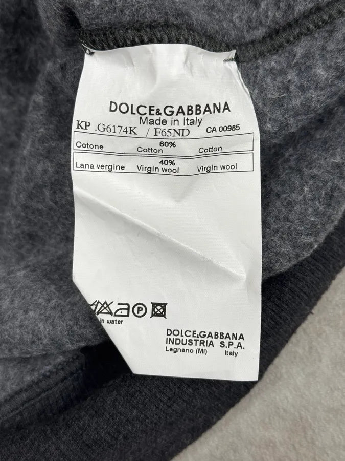 FW2013 Dolce & Gabbana Grey Hooded Sweater UJjERZy 10