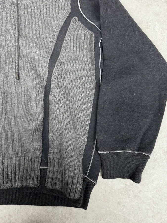 FW2013 Dolce & Gabbana Grey Hooded Sweater UJjERZy 6