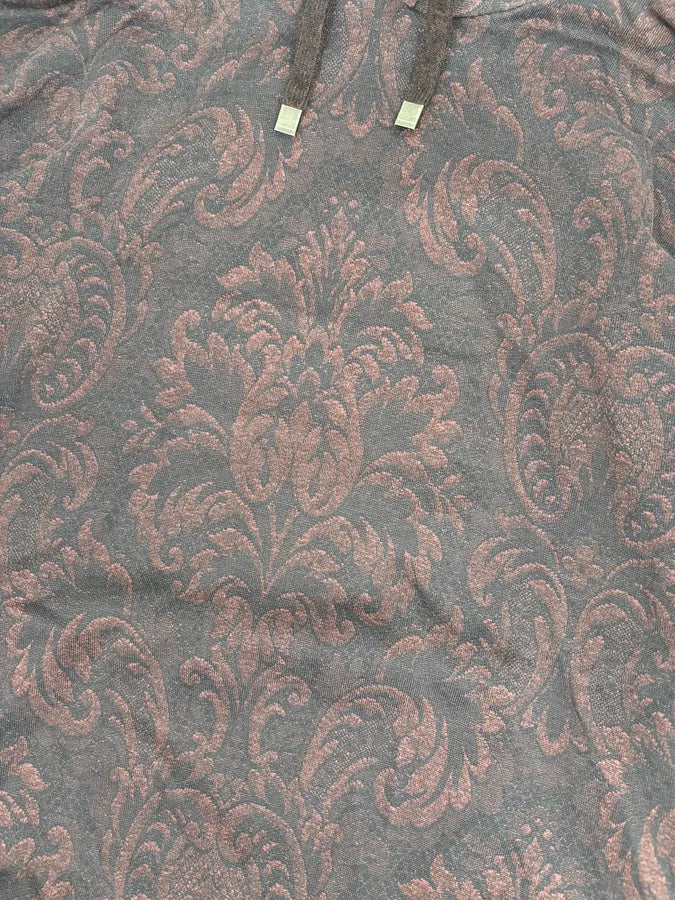 2010s Dolce & Gabbana Bordeaux Monogram Jacquard Hoodie DVYiTvV 6