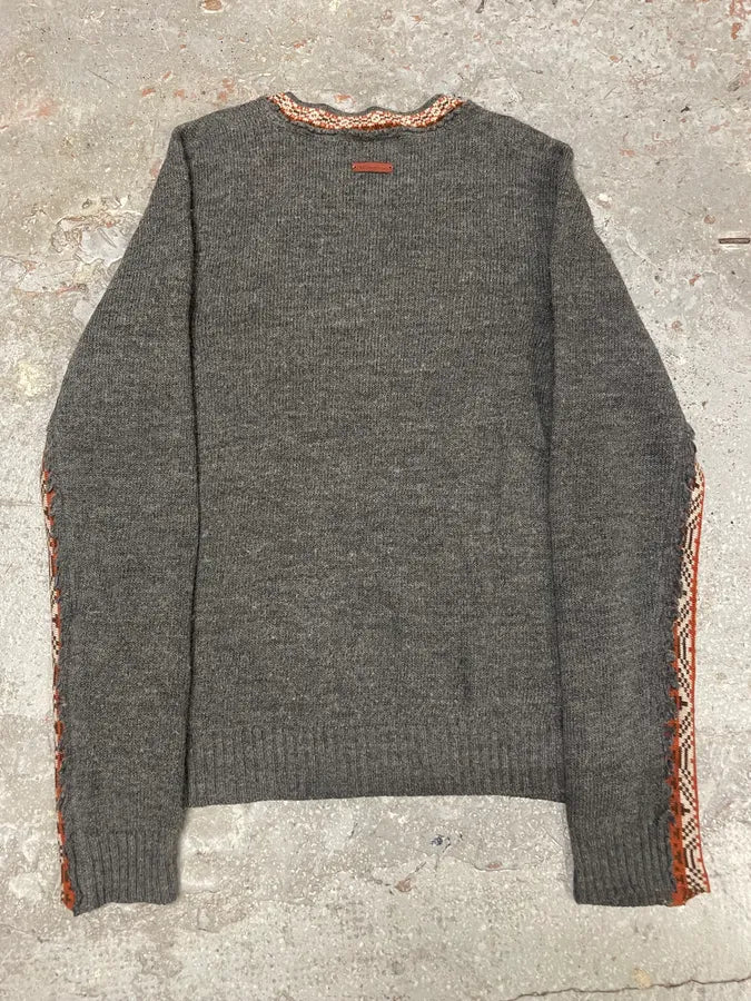 2000s Dolce & Gabbana Grey Indian Sweater (S/M) wqVqNdO 5