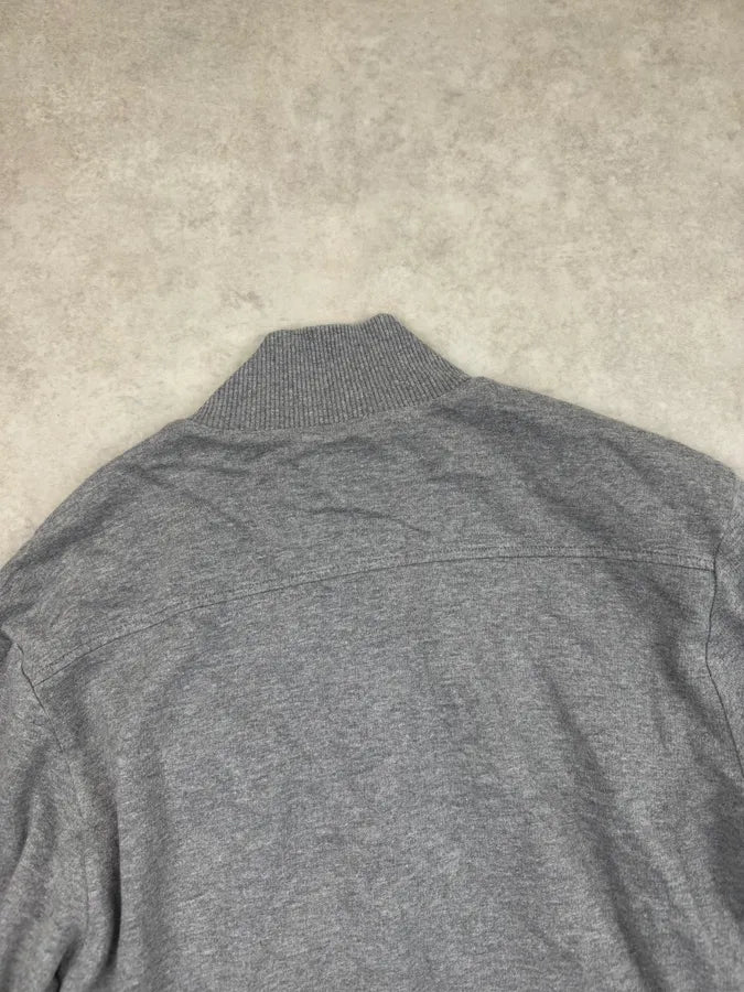 2000s Dolce & Gabbana Grey Italian Sports Zip-up Sweater vgerLyD 6