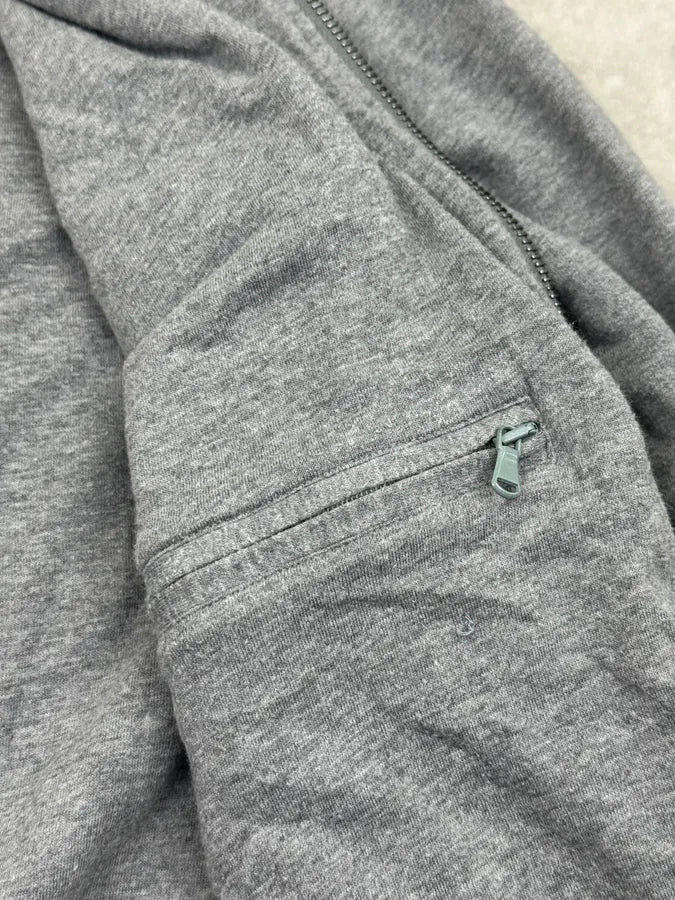 2000s Dolce & Gabbana Grey Italian Sports Zip-up Sweater vgerLyD 8