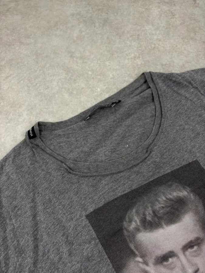 2000s Dolce & Gabbana Grey James Dean T-Shirt InTlKCE 4