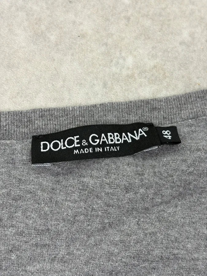 2000s Dolce & Gabbana Grey James Dean T-Shirt InTlKCE 7