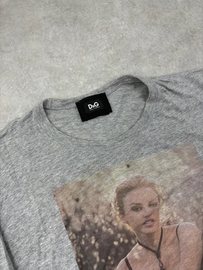 2000s Dolce & Gabbana Grey Lady Sweater  tOKJSMA 4