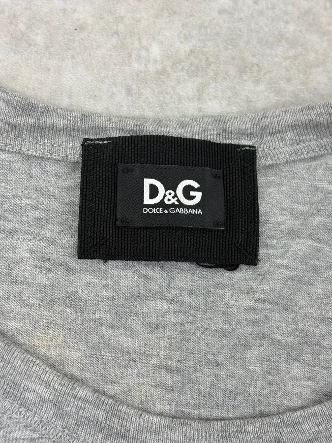 2000s Dolce & Gabbana Grey Lady Sweater  tOKJSMA 8