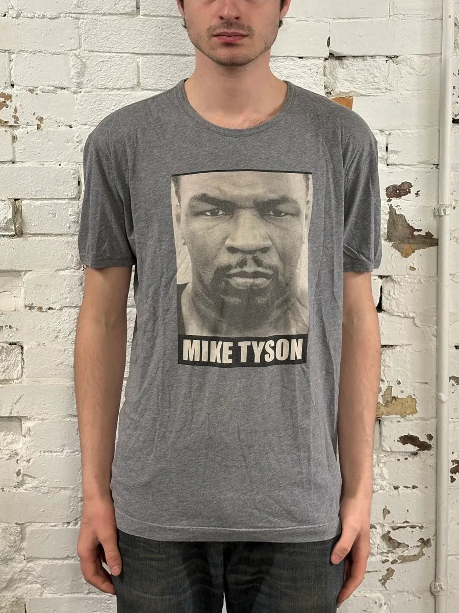 2000s Dolce & Gabbana Grey Mike Tyson T-Shirt girRfUp 2