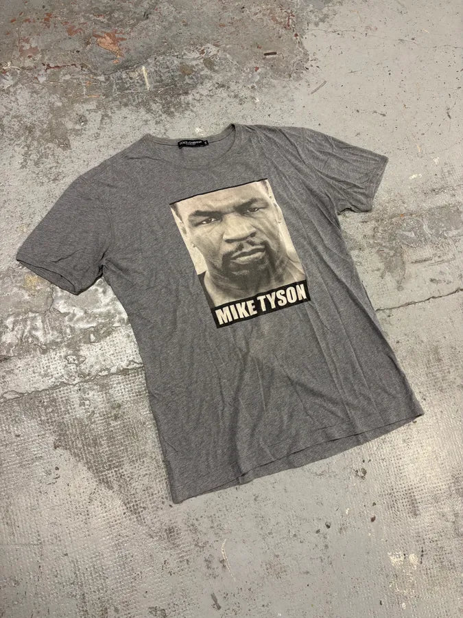2000s Dolce & Gabbana Grey Mike Tyson T-Shirt girRfUp 3