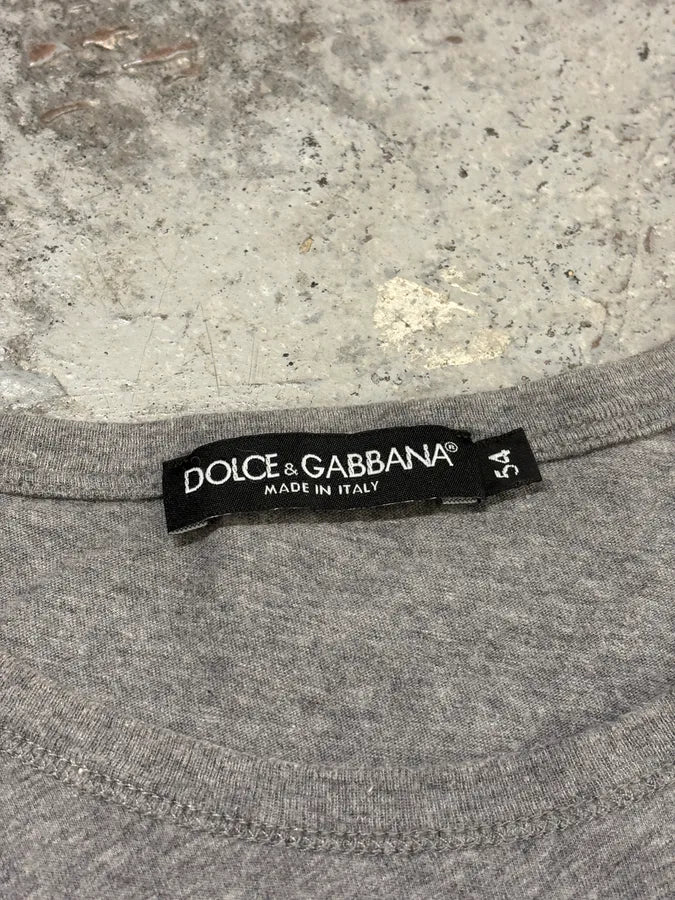 2000s Dolce & Gabbana Grey Mike Tyson T-Shirt girRfUp 7