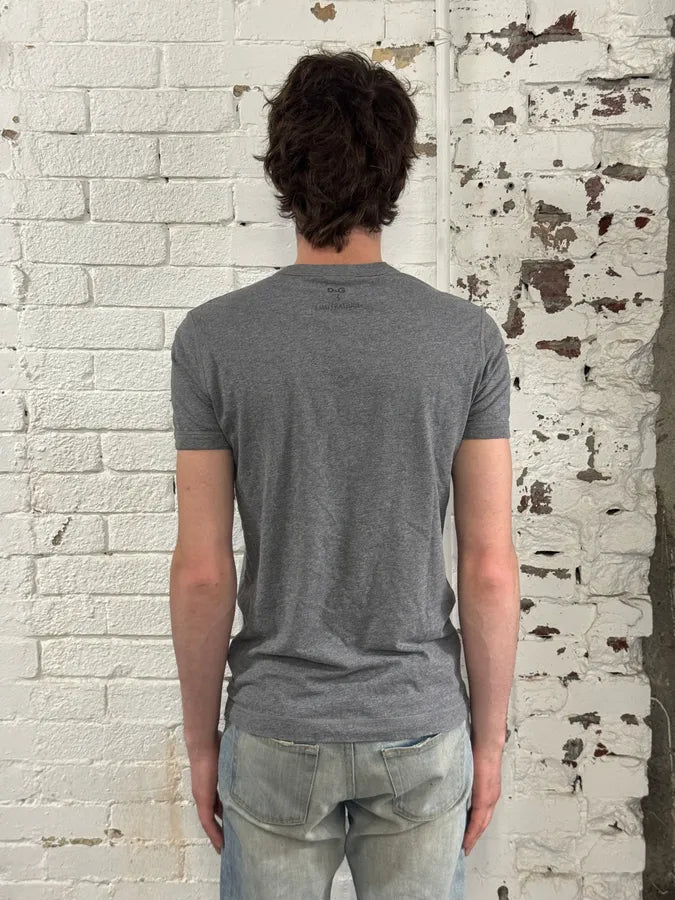 2000s Dolce & Gabbana Grey Naomi Campbell T-Shirt qrbAPtO 2