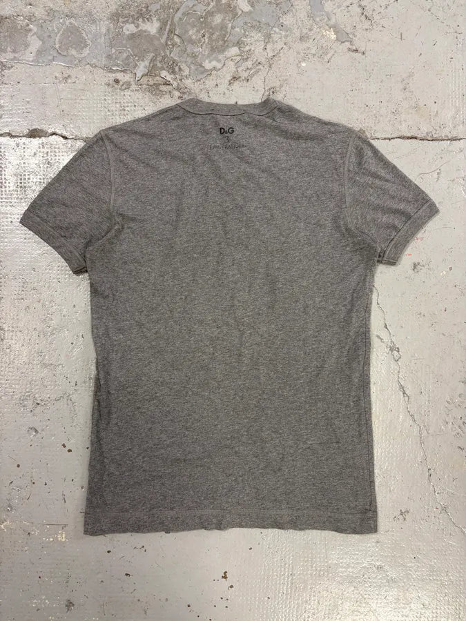 2000s Dolce & Gabbana Grey Naomi Campbell T-Shirt qrbAPtO 5