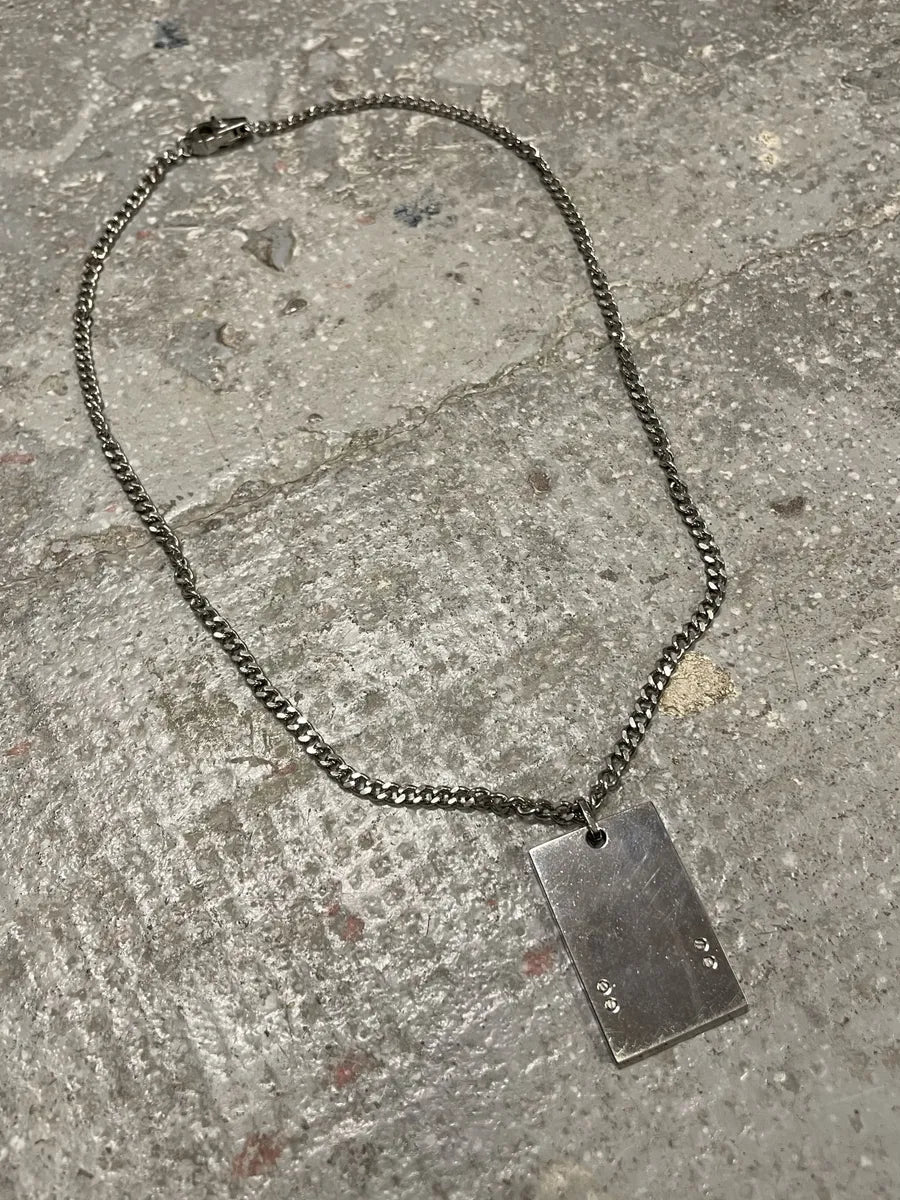 2000s Dolce & Gabbana Grey Necklace (OS) 3