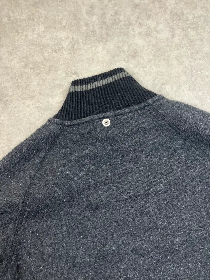 2000s Dolce & Gabbana Grey Patch Elbow Zip FdVvznj 6