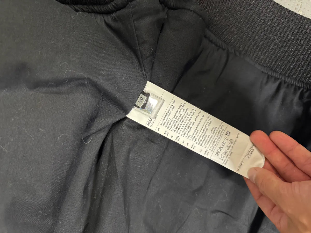 2000s Dolce & Gabbana Grey Patchwork Bomber Jacket RRGwYJH 7