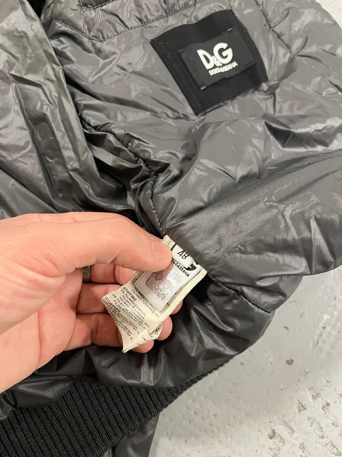 AW2009 Dolce & Gabbana Grey Astro Puffer Jacket OyfrdRl 10