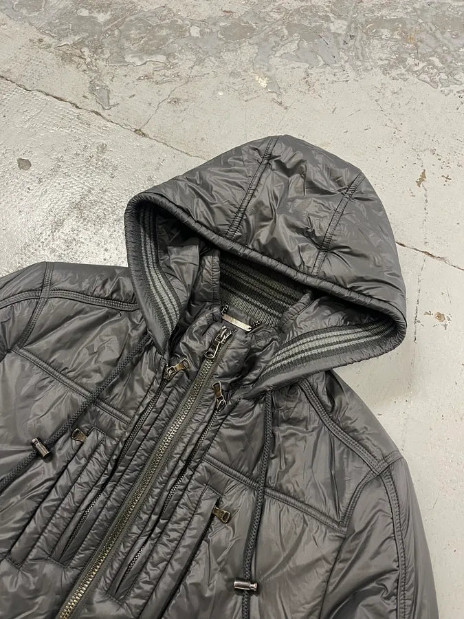 AW2009 Dolce & Gabbana Grey Astro Puffer Jacket OyfrdRl 4