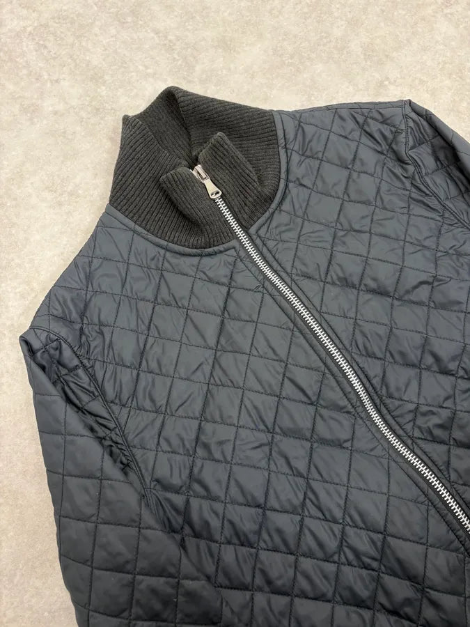 2000s Dolce & Gabbana Grey Quilted Puffer Jacket XoytSDp 4