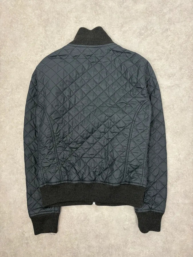 2000s Dolce & Gabbana Grey Quilted Puffer Jacket XoytSDp 5