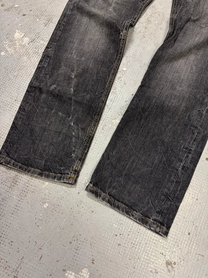2000s Dolce & Gabbana Grey Raw Denim Jeans luORprI 4