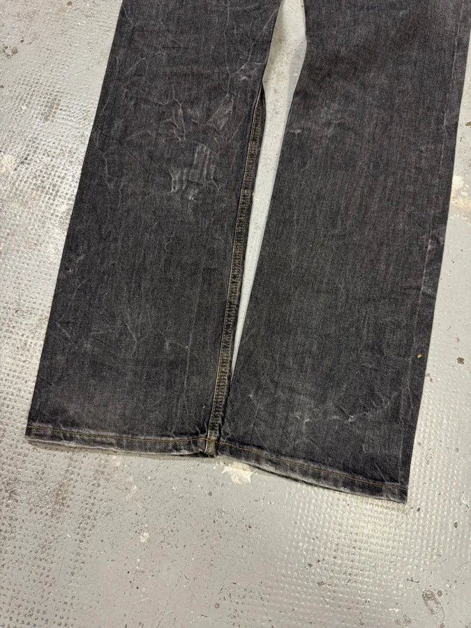 2000s Dolce & Gabbana Grey Raw Denim Jeans luORprI 8