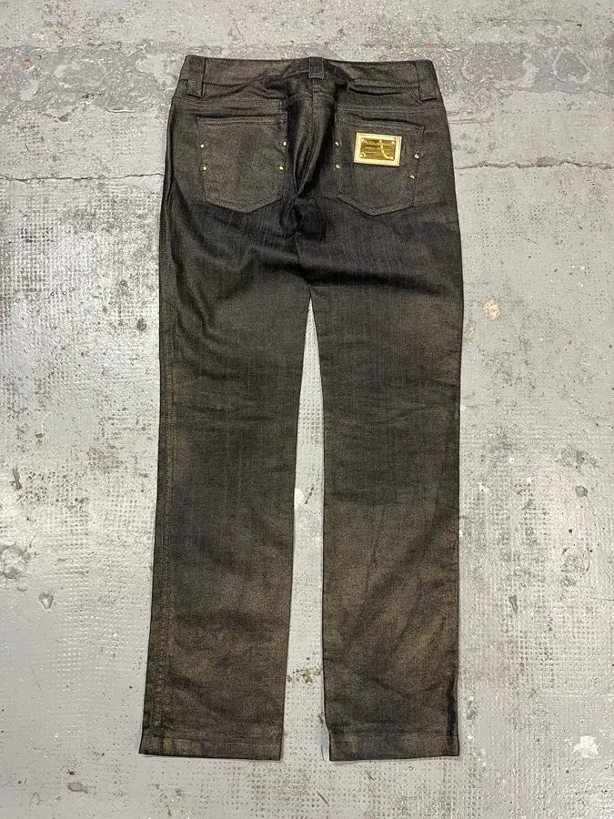 2000s Dolce & Gabbana Grey Regular Denim Jeans jBmsZee 7