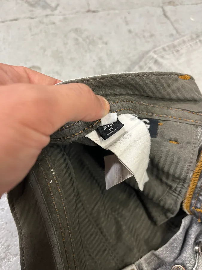 2000s Dolce & Gabbana Grey Ripped Denim Jeans OmaoQwt 12